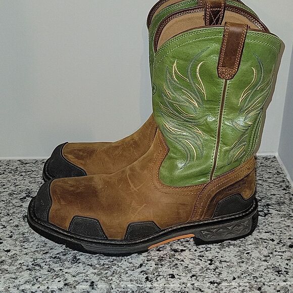 Mens Ariat #10012921 Overdrive Wide Square Toe Composite toe work boot 13 EE